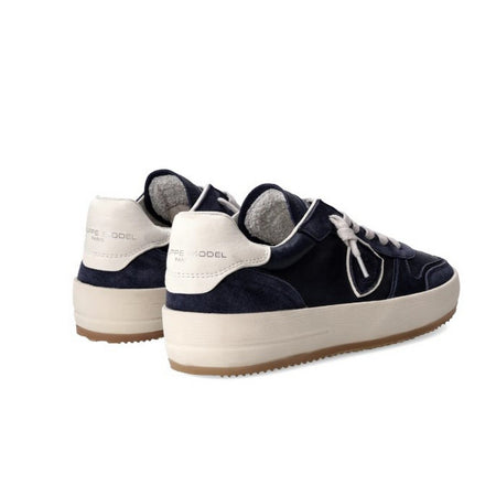 Philippe Model sneaker uomo philippe model - nice low man - blu da uomo