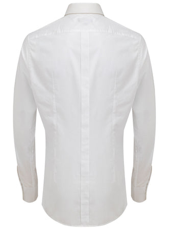 Dolce &amp; Gabbana Camicia classica in cotone bianca da uomo