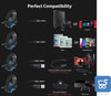 Syncwire Cuffie gaming PS4 PC Xbox One Laptop LX20 LX30 Nintendo Switch audio surround 7.1 con microfono e luce LED