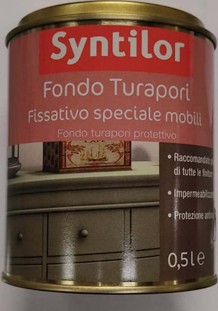 SYNTILOR---FONDO-TURAPORI-0,5lt---FISSATIVO-SPECIALE-MOBILI