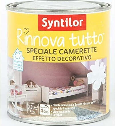 SYNTILOR---RINNOVA-TUTTO-FINITURA-SPECIALE-CAMERETTE-0,50-LT-INCOLORE-PERLATO