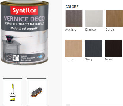 SYNTILOR---VERNICE-DECORATIVA-PER-MOBILI-ED-OGGETTI-0,5-LT-CORDA
