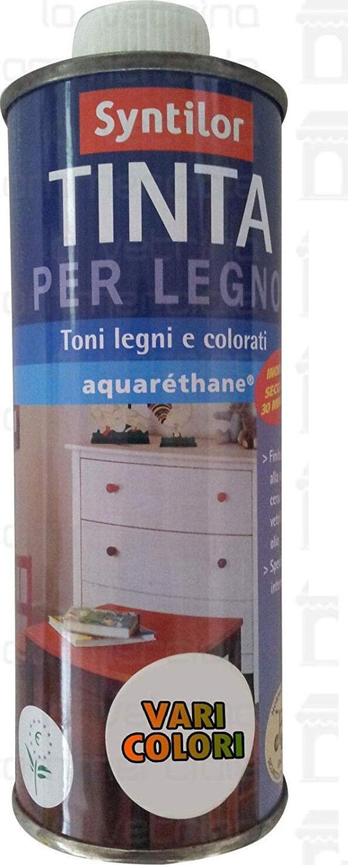SYNTILOR-COLORANTE-TINTA-PER-LEGNO-AQUARETHANE-INODORE-NOCE-SCURO-0.5-Lt