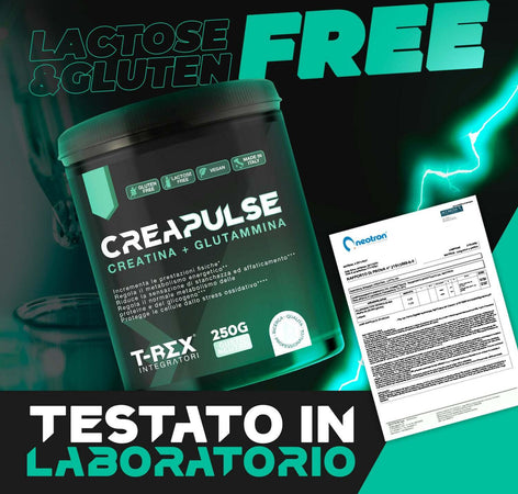 T-rex-integratori,-creatina-monoidrata-+-glutammina-creapulse---integratore-alimentare-per-massa-muscolare,-definizione-e-boost-energetico-pre-workout-(250-g,-polvere)