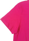 T-Shirt - Gallo - Fantasia stampa giraffa - porpora
