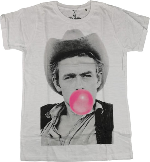 T-Shirt uomo - Let's Bubble - Fantasia stampa personaggi - Colore  bianco