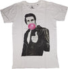 T-Shirt - Let's Bubble - Stampa happy Days - Colore  bianco