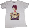 T-Shirt  Let's Bubble - Fantasia stampa personaggi - Colore  bianco