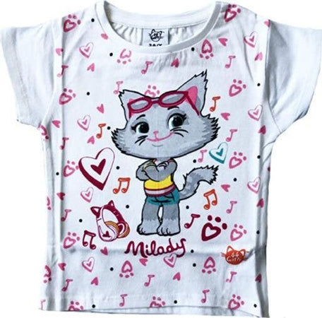 T-shirt 44 gatti bambina misura da 2 a 8 anni Moda/Bambine e ragazze/Abbigliamento/T-shirt top e bluse/T-shirt Store Kitty Fashion - Roma, Commerciovirtuoso.it