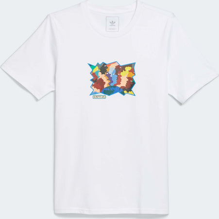 T-Shirt Adidas Artist Mettz Peeps Maglietta Maniche Corto Girocollo Bianca in 100% Cotone Moda/Uomo/Abbigliamento/T-shirt polo e camicie/T-shirt Snotshop - Roma, Commerciovirtuoso.it