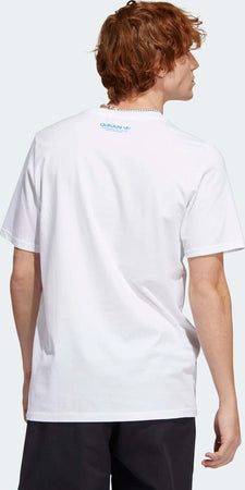 T-Shirt Adidas Artist Mettz Peeps Maglietta Maniche Corto Girocollo Bianca in 100% Cotone Moda/Uomo/Abbigliamento/T-shirt polo e camicie/T-shirt Snotshop - Roma, Commerciovirtuoso.it