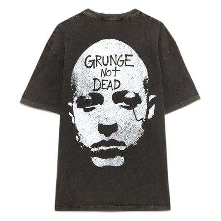 AMISH t-shirt amish jersey grunge pigment stone - black da donna
