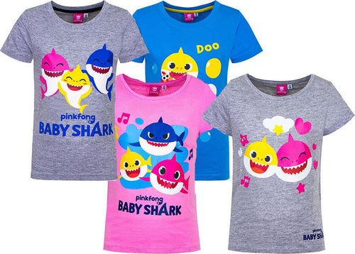 T-Shirt Baby Shark Moda/Bambine e ragazze/Abbigliamento/T-shirt top e bluse/T-shirt Store Kitty Fashion - Roma, Commerciovirtuoso.it