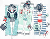 T-Shirt Bambina Estiva Mezze Maniche Girocollo Stampata Colorata Bianca Maglia Estate Bimba Colorata Maglietta 90% Cotone t-shirt bambina/ragazza Piccole Canaglie - Tropea, Commerciovirtuoso.it
