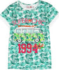 T-Shirt Bambina Estiva Mezze Maniche Girocollo Stampata Verde e Bianca Palme Maglia Estate Bimba Colorata Maglietta 90% Cotone Moda/Bambine e ragazze/Abbigliamento/T-shirt top e bluse/T-shirt Piccole Canaglie - Tropea, Commerciovirtuoso.it