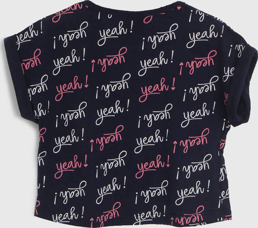 T-Shirt Bambina Mezze Maniche Girocollo Rosa e Blu Maglietta Estiva Bimba 100% Cotone Follow Your Navy Blue e Rosa Maglia Maniche Corte T-SHIRT Piccole Canaglie - Tropea, Commerciovirtuoso.it