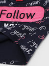 T-Shirt Bambina Mezze Maniche Girocollo Rosa e Blu Maglietta Estiva Bimba 100% Cotone Follow Your Navy Blue e Rosa Maglia Maniche Corte T-SHIRT Piccole Canaglie - Tropea, Commerciovirtuoso.it