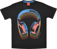 T-SHIRT Bambino 100% Cotone Stampata Cuffie Maglia Mezze Maniche Girocollo Bimbo Maglietta Estiva Stampa Multi Colore T-SHIRT Piccole Canaglie - Tropea, Commerciovirtuoso.it