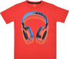 T-SHIRT Bambino 100% Cotone Stampata Cuffie Maglia Mezze Maniche Girocollo Bimbo Maglietta Estiva Stampa Multi Colore T-SHIRT Piccole Canaglie - Tropea, Commerciovirtuoso.it