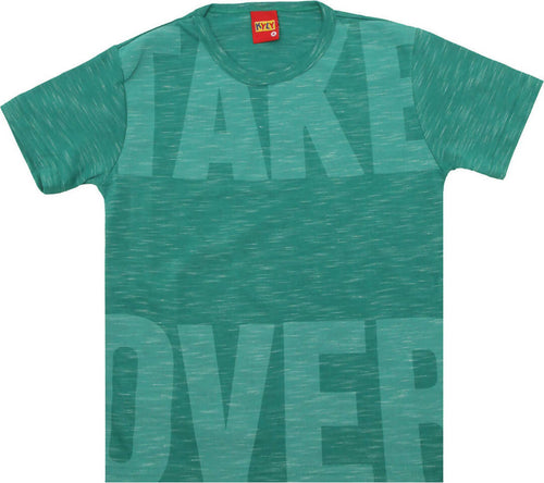 T-SHIRT Bambino 100% Cotone Stampata Verde Acqua Maglia Mezze Maniche Girocollo Bimbo Maglietta Estiva Verde T-SHIRT Piccole Canaglie - Tropea, Commerciovirtuoso.it