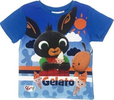 T-shirt Bing Bambino 4 5 6 anni Moda/Bambini e ragazzi/Abbigliamento/T-shirt polo e camicie/T-shirt Store Kitty Fashion - Roma, Commerciovirtuoso.it