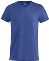 T-Shirt Clique Basic Cobalto Taglie Forti 145 gr