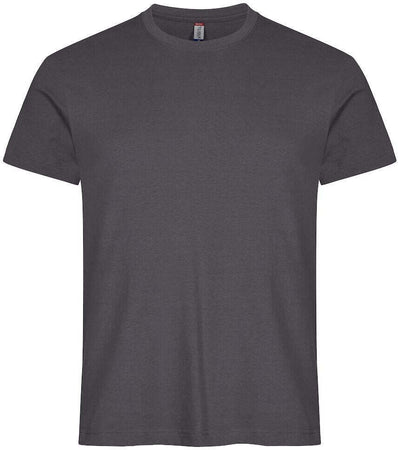 T-Shirt Clique Basic Grigio Metallo 145 gr