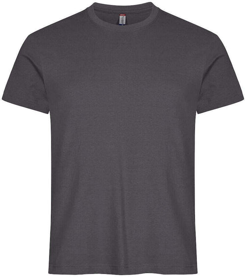 T-Shirt Clique Basic Grigio Metallo 145 gr