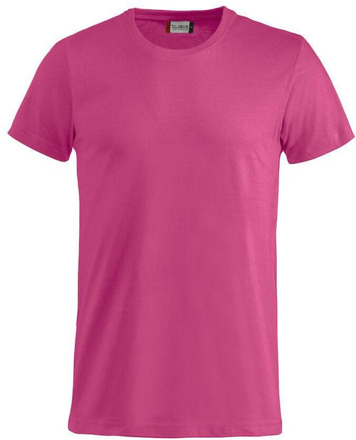 T-Shirt Clique Basic Lampone 145 gr