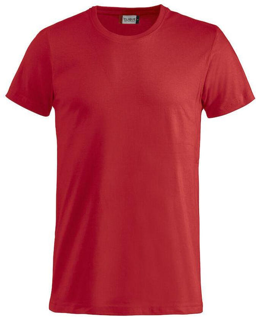 T-Shirt Clique Basic Rosso 145 gr