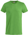 T-Shirt Clique Basic Verde Acido 145 gr