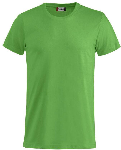 T-Shirt Clique Basic Verde Acido 145 gr