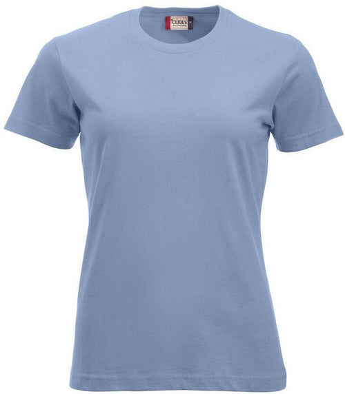 T-Shirt Clique Classic Azzurro 160 gr Donna