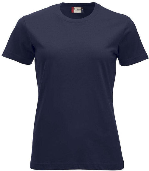 T-Shirt Clique Classic Blu Navy 160 gr Donna