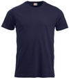 T-Shirt Clique Classic Blu Navy 160 gr Taglie Forti