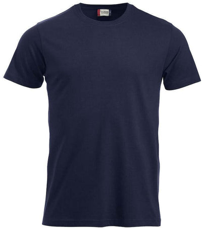 T-Shirt Clique Classic Blu Navy 160 gr Taglie Forti