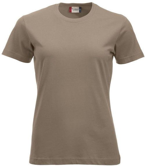 T-Shirt Clique Classic Caffe Latte 160 gr Donna