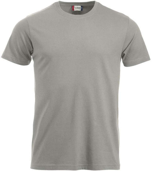 T-Shirt Clique Classic Grigio Argento 160 gr