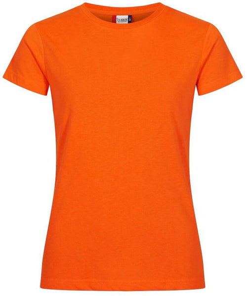 T-Shirt Clique Classic HV Arancio 160 gr Donna