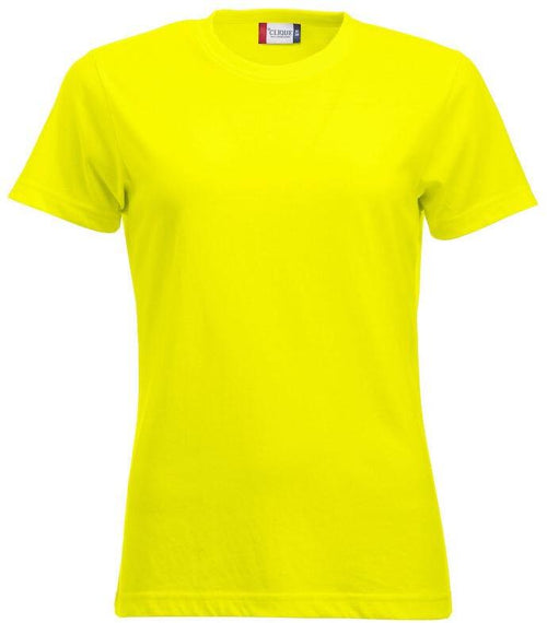 T-Shirt Clique Classic HV Giallo 160 gr Donna