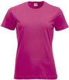 T-Shirt Clique Classic Lampone 160 gr Donna