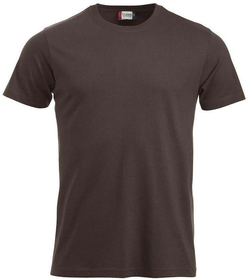 T-Shirt Clique Classic Marrone Moka 160 gr