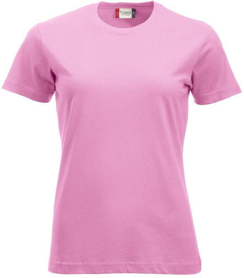 T-Shirt Clique Classic Rosa Brillante 160 gr Donna