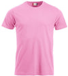T-Shirt Clique Classic Rosa Brillante 160 gr