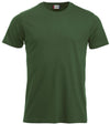 T-Shirt Clique Classic Verde Bottiglia 160 gr