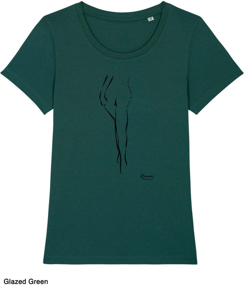 T-shirt da Donna con stampa Power Maglia a Maniche Corte DREAMERS Brand