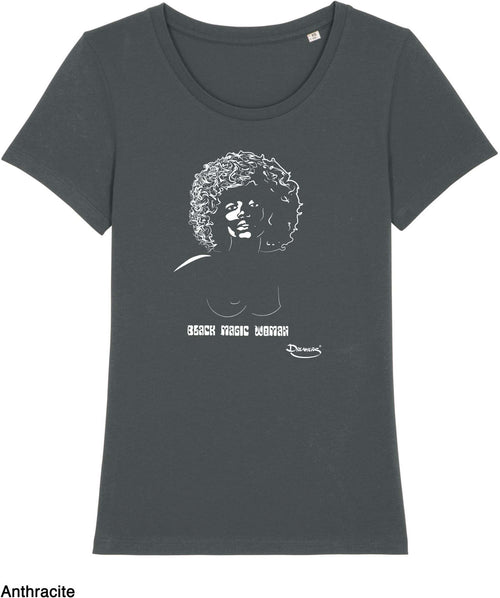 T-shirt da Donna con stampa Woman Maglia a Maniche Corte DREAMERS Brand