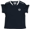 T-Shirt Da Tennis Sergio Tacchini Club Tech Maglietta Sportiva a Maniche Corte per Bambini Blu Con Colletto E Bordi Bianchi Moda/Bambini e ragazzi/Abbigliamento/Abbigliamento sportivo/Camicie e t-shirt sportive/T-Shirt Liquidator Italia - Nicosia, Commerciovirtuoso.it