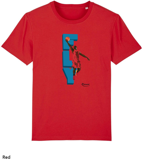 T-shirt da Uomo con stampa Fly - Sport Maglia a Maniche Corte DREAMERS Brand