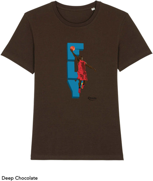 T-shirt da Uomo con stampa Fly - Sport Maglia a Maniche Corte DREAMERS Brand